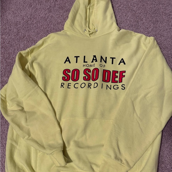 Other - Yellow Atlanta So So Def Hoodie